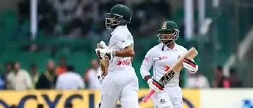 Litton Das Leads Bangladesh to 101-3 at Lunch in Sylhet
