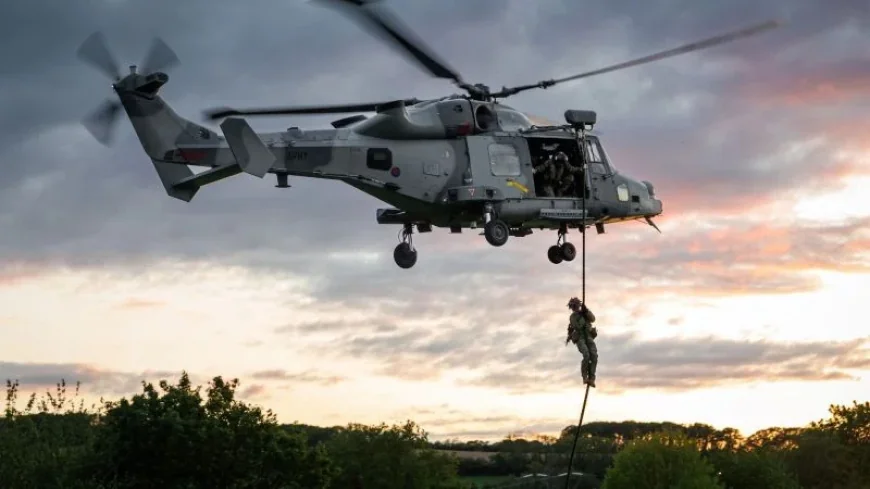 Royal Marines Seize Vehicles in Salisbury Plain Training Raid