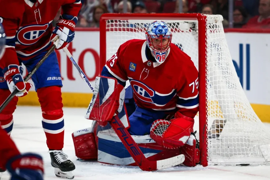 Jakub Dobeš and Joueur Du Canadien Face Goalie Change Talk