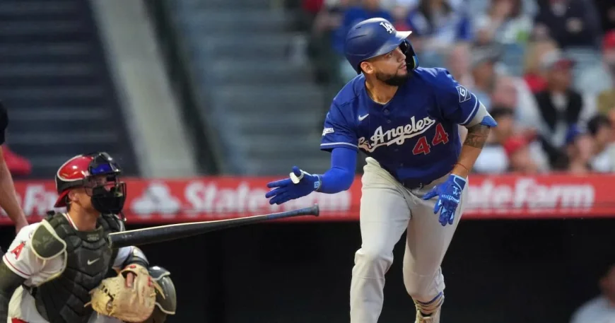 Pages Sparks Dodgers’ 6-0 Win Over Angels in Dodgers - Angels