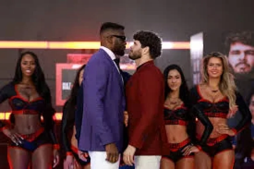 Francis Ngannou Meets Philipe Lins in California Saturday