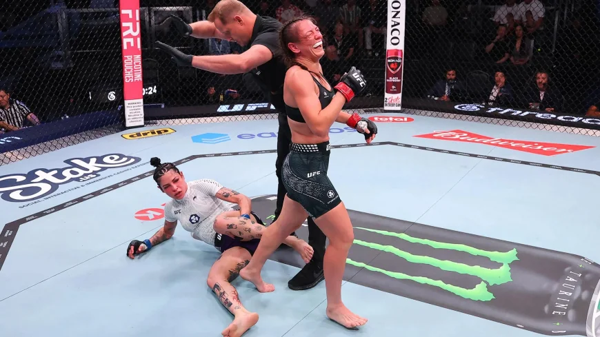 Alice Ardelean Wins by Capsule Lock at UFC Fight Night