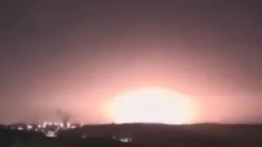 Tomer Test Triggers Beit Shemesh Blast — Israel Explosion