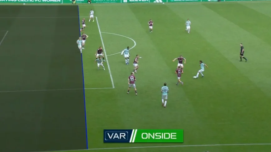VAR Rules Daizen Maeda Celtic Goal Offside in Hearts Win