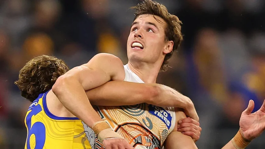 Harry Oliver Debuts As West Coast Vs Gws Giants Opens Round 10