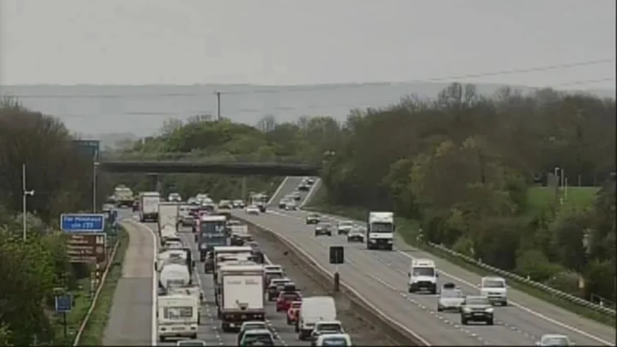 National Highways Reopens M5 Junction 30 31 Delays After Oil Spill
