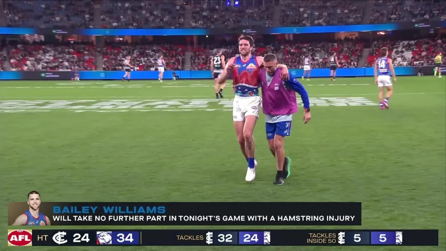 Bailey Williams ruled out after left hamstring injury