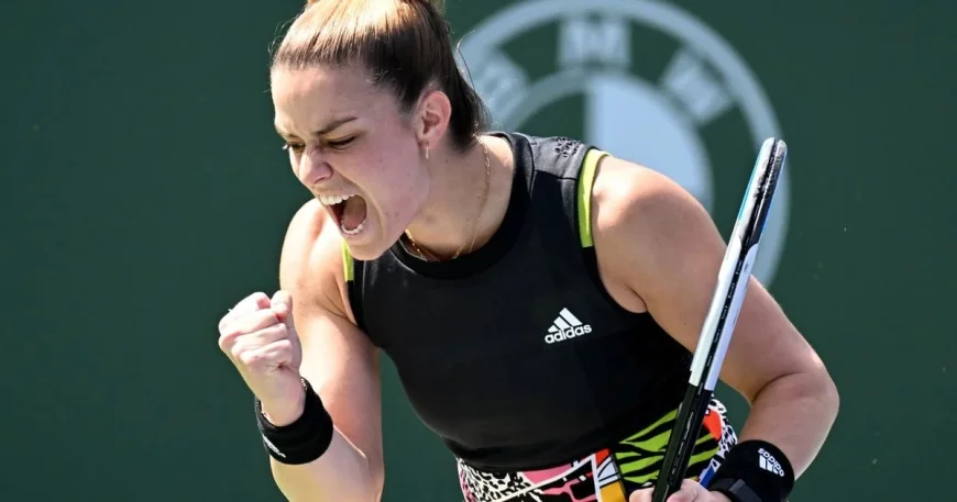 Maria Sakkari Leads Day One at Internationaux de Strasbourg
