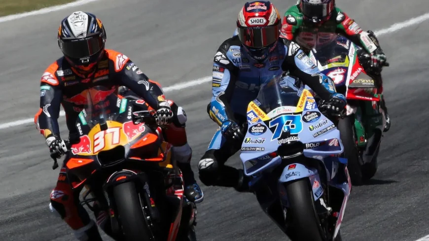 Alex Marquez Crash Red-Flags Catalan MotoGP on Lap 12