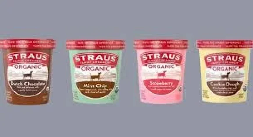 Straus Family Creamery retira Helado orgánico en 17 estados