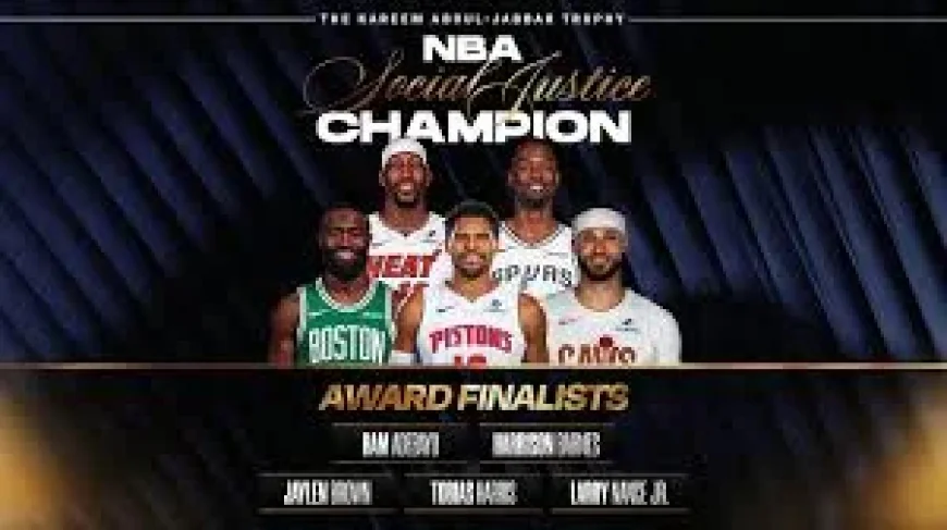 Jaylen Brown Lands Five-Spot Nba Awards 2026 Finalist Group