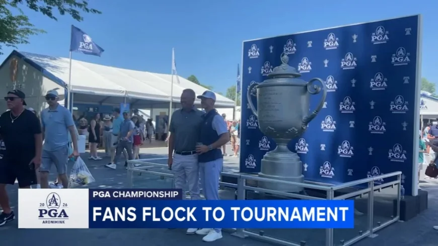 Kurt Kitayama Draws 200,000-Fan PGA Championship Crowd at Aronimink