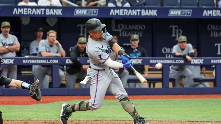 Sanoja Sparks 10th-Inning Rally as Marlins - Rays Streak Ends