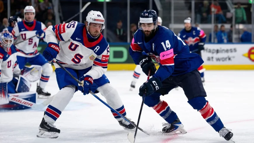 Isaac Howard Scores Twice In U.S. 5-1 Win At World Championship Hockey