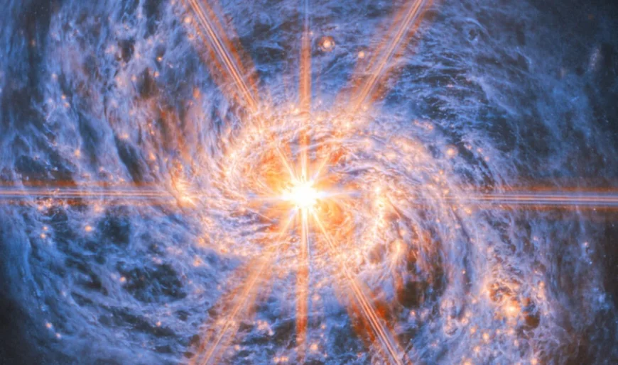 James Webb Space Telescope Reveals Hidden Bar in Messier 77