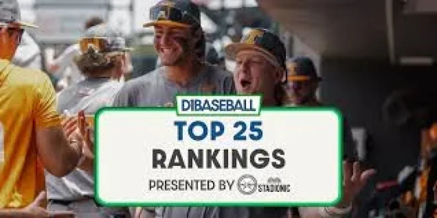 UCLA Holds No. 1 as Tennessee Enters D1 Baseball Rankings