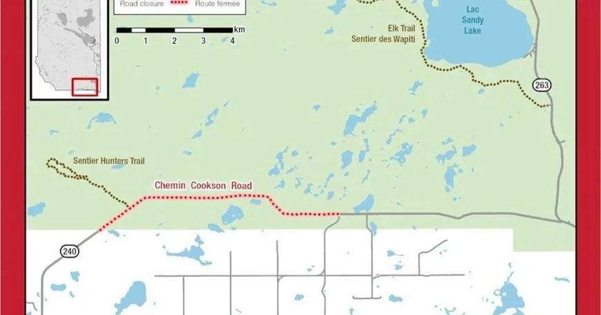 Prince Albert National Park closes Cookson Road after washout