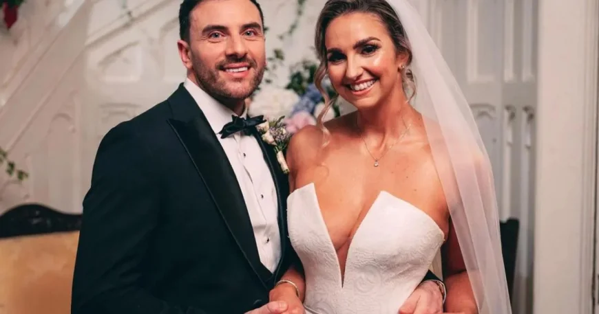 Abi and John draw attention at Festival Place — Married At First Sight Uk 2025