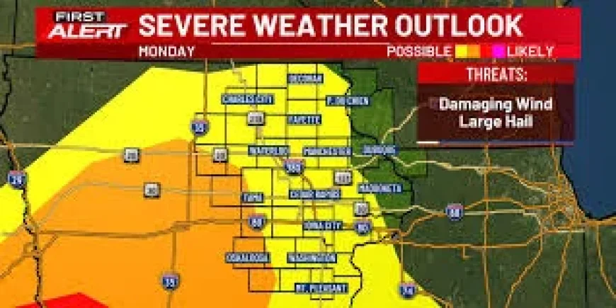 Kcci Radar: Severe storms expected 9 p.m. to 2 a.m. Monday