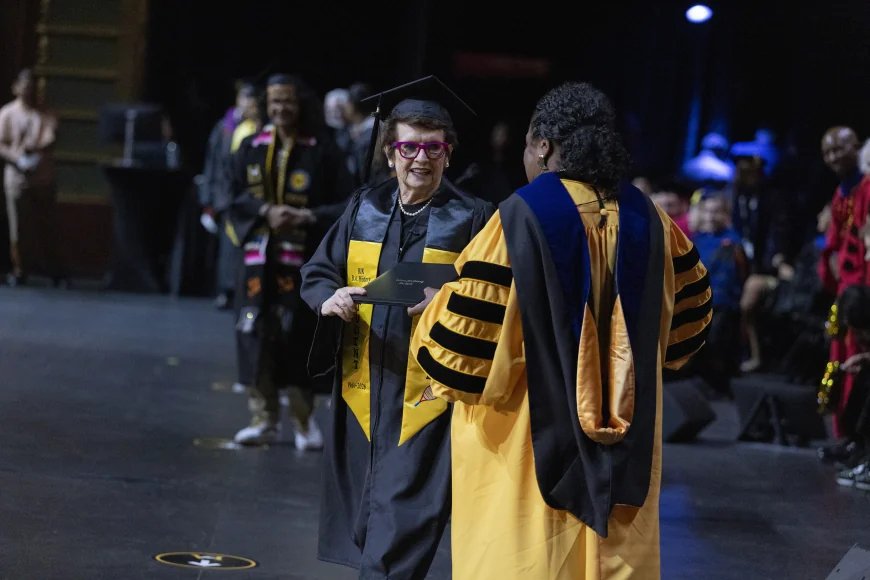 Billie Jean King Finishes History Degree at 82