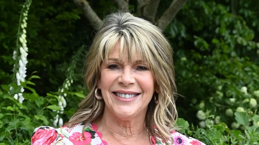 Ruth Langsford Wears Love & Roses Dress at Chelsea Flower Show