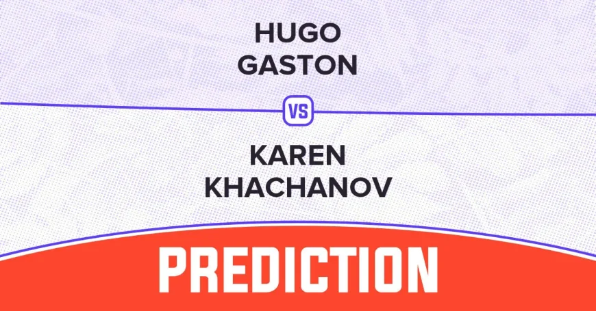 Khachanov Holds 75% Edge Over Hugo Gaston in Hamburg