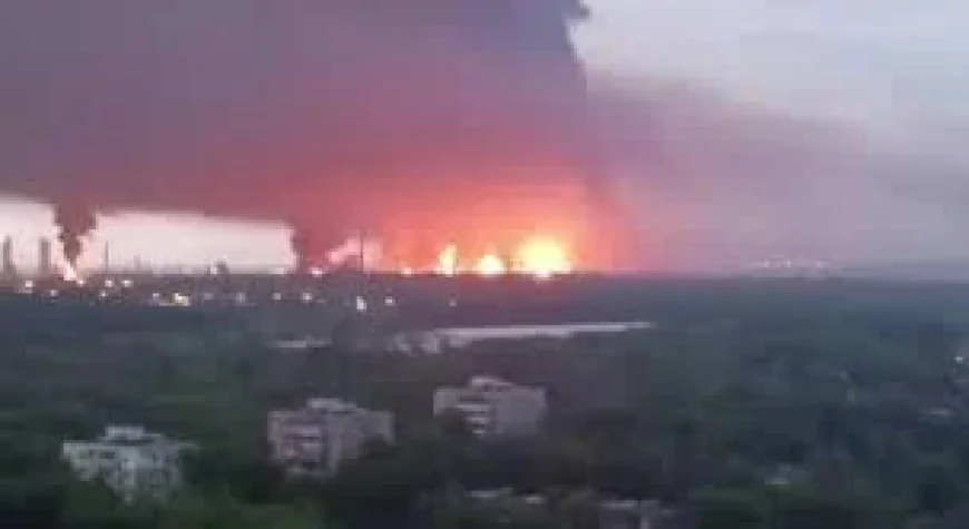 Ukraine Drones Kill 3 Near Moscow in Oil Refinery Strike
