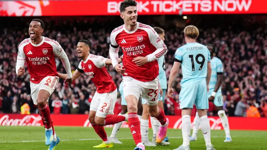 Kai Havertz nods Arsenal past Burnley in 1-0 Now Tv win