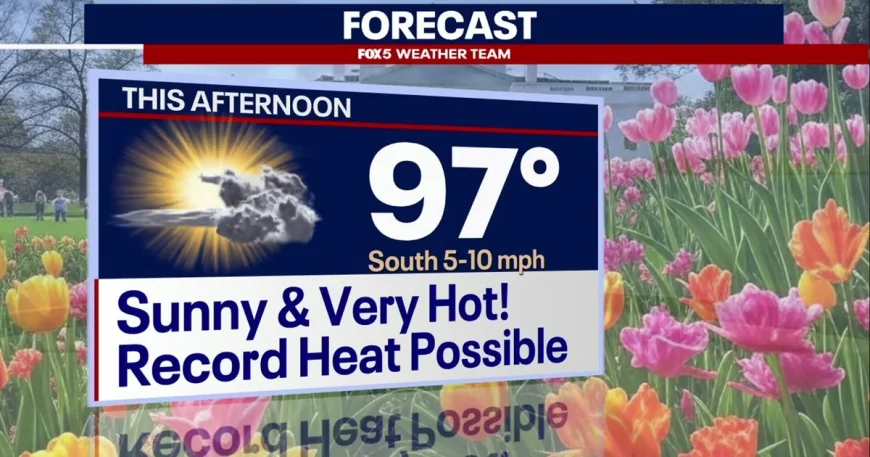 Washington Dc Weather Forecasts 97 Degrees Tuesday — Washington Dc Weather