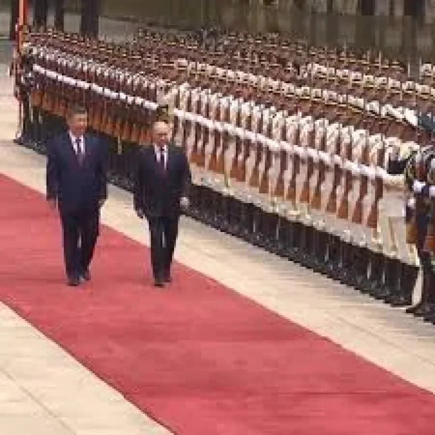 Xi Jinping Hosts Putin In China Talks After Trump Visit