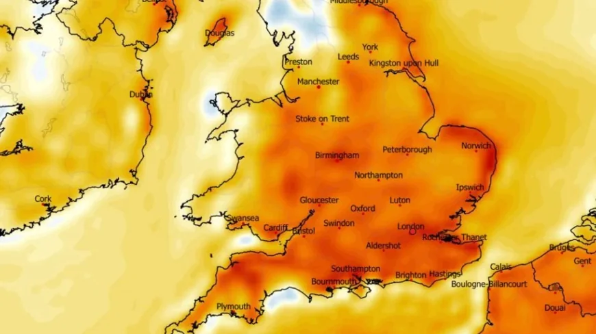 Weather Maps Point to 24C as Uk Bank Holiday Weather Forecast Holds