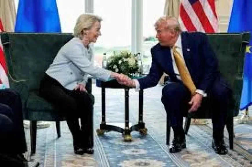 European Union Approves Eu Us Trade Pact Agreement, Caps 15 Per Cent Tariffs