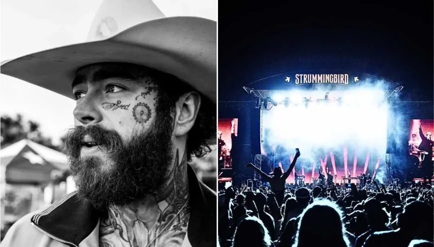 Post Malone Australia joins Strummingbird 2026 across three festival stops
