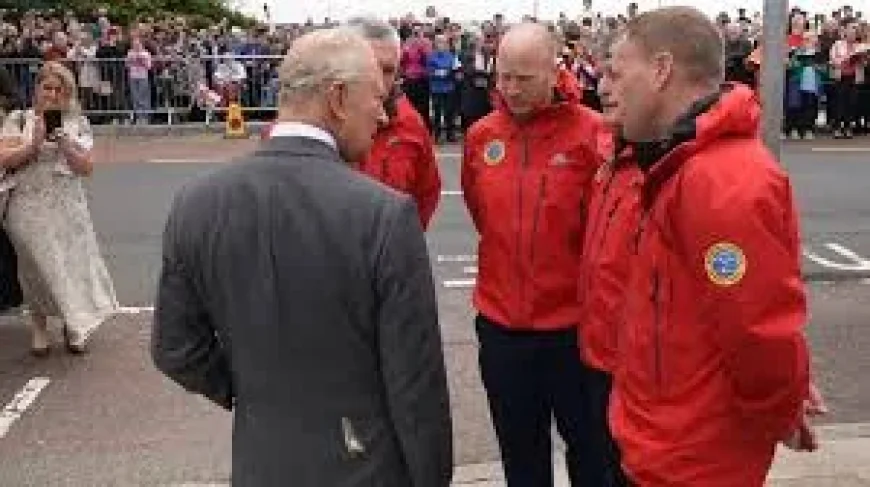 King Charles laughed off Newcastle bird-dropping mishap