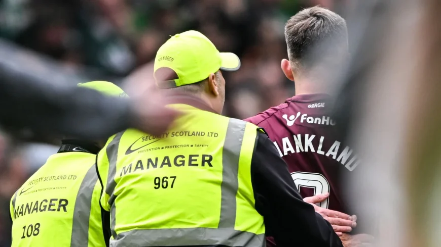 Hearts Challenge Celtic Park Pitch Invasion — Scottish Fa