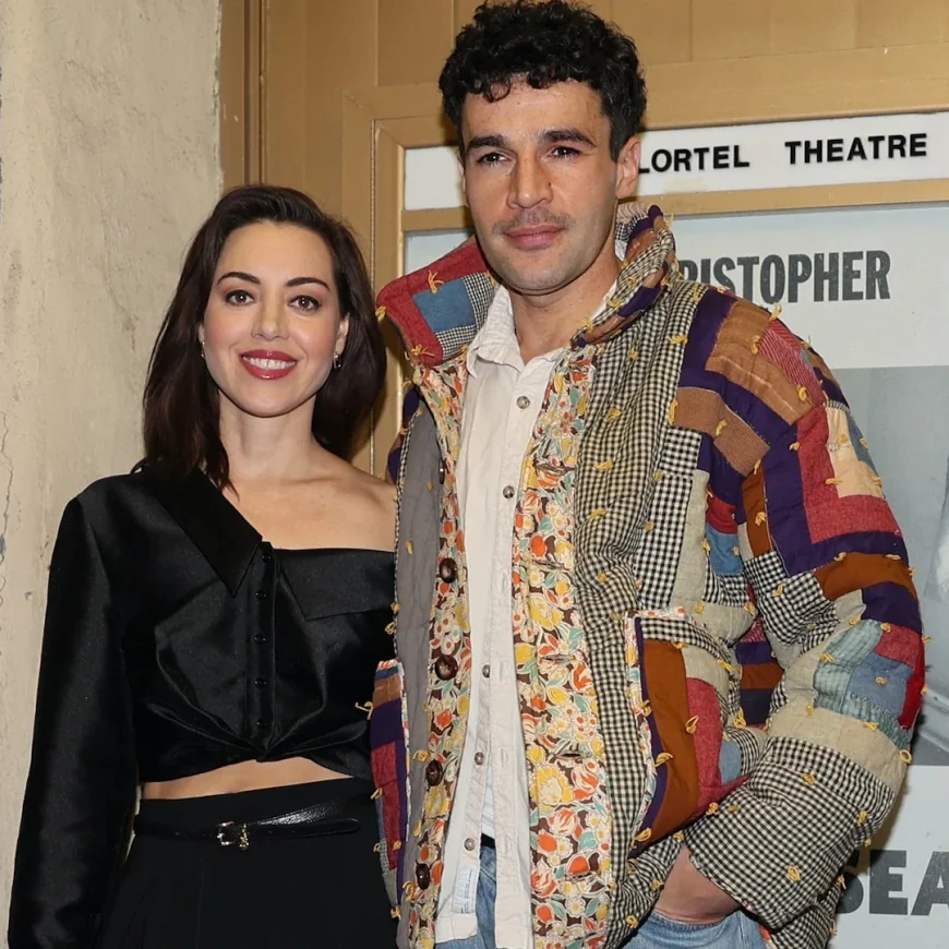 Christopher Abbott Says Aubrey Plaza Pregnant News Is Very Exciting
