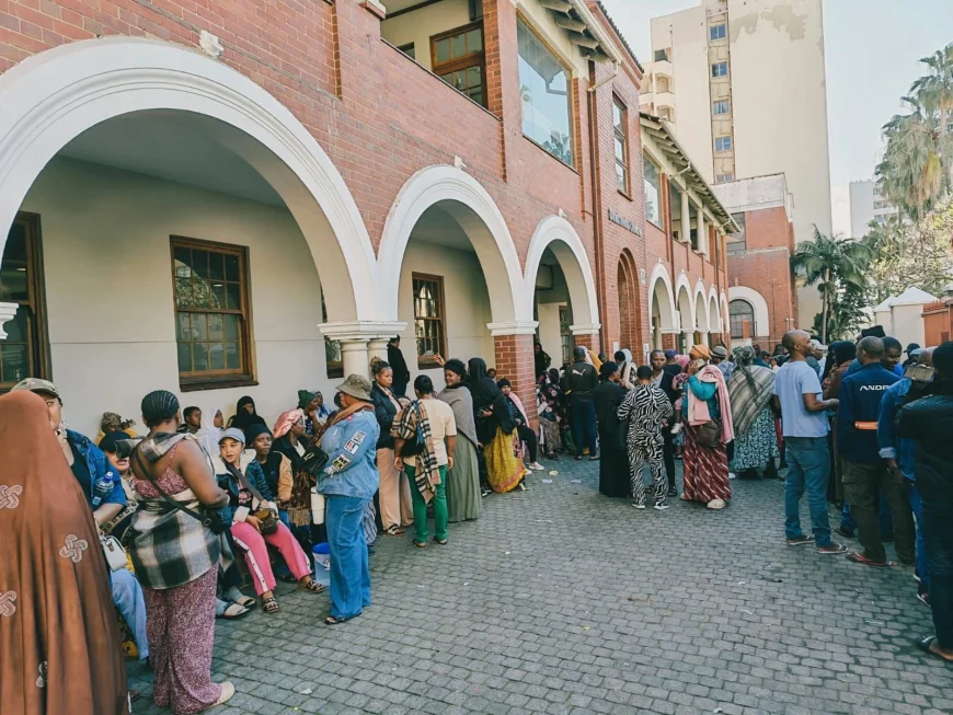 Durban Police Station Xenophobia Leaves Refugees Outside Shelter Sites