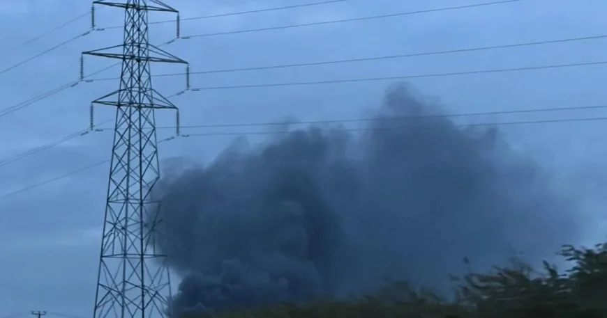 Eight fire engines tackle Moss Lane blaze in Cheshire