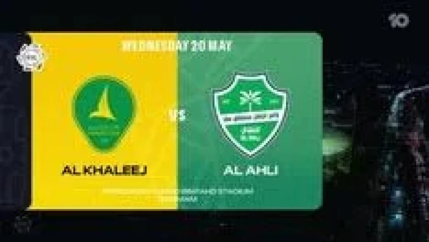 Al Khaleej vs Al Ahli Lands on MD34 in Roshn Saudi League