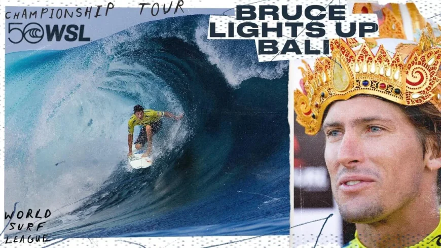 Bruce Irons tops field including Kelly Slater at Padang Padang