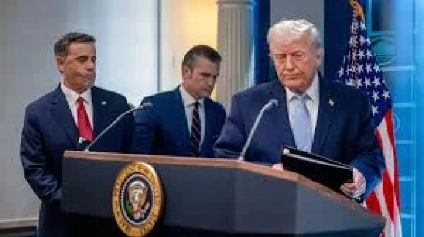Trump Weighs New Military Strike Against Iran on Friday
