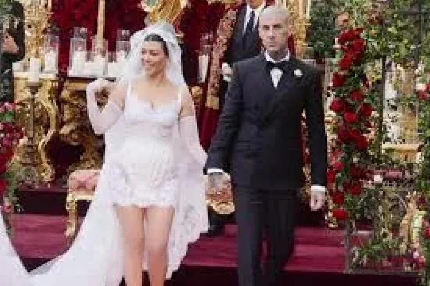 Kourtney Kardashian Wears 4 Wedding Looks Across 2022 Ceremonies