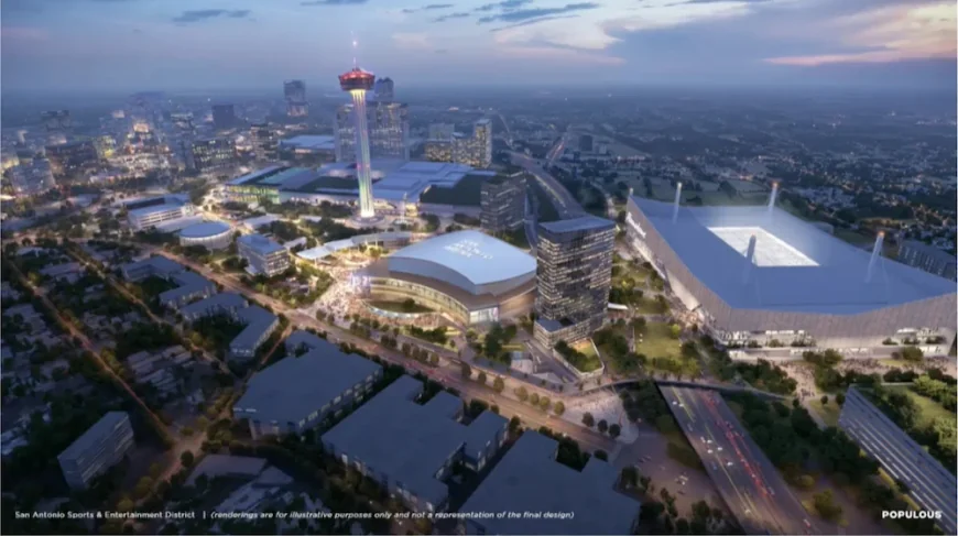 San Antonio Spurs Players Back $1.3 Billion Arena Contractor Hiring Spree