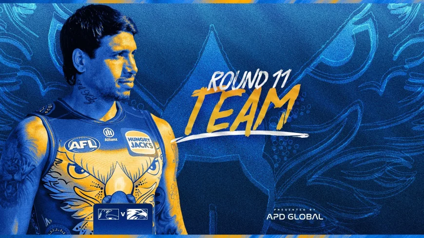 Bo Allan Replaces Jack Hutchinson for Eagles Vs Collingwood