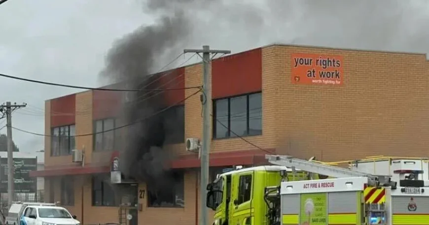 Mitchell shop fire believed linked to EV charger after 11am callout — Moana Pasifika