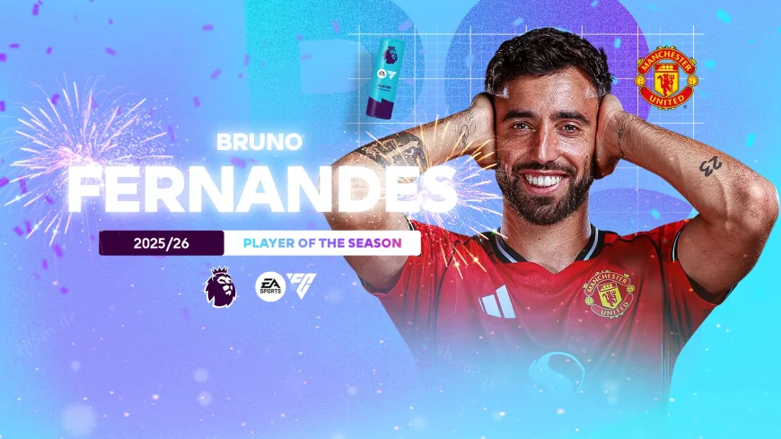 Bruno Fernandes Wins 2025/26 Bruno Fernandes Premier League Award