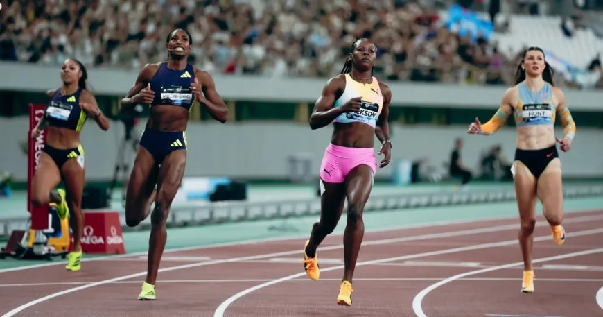 Shericka Jackson Wins 22.07 in Shanghai — Shericka Jackson Xiamen 200m