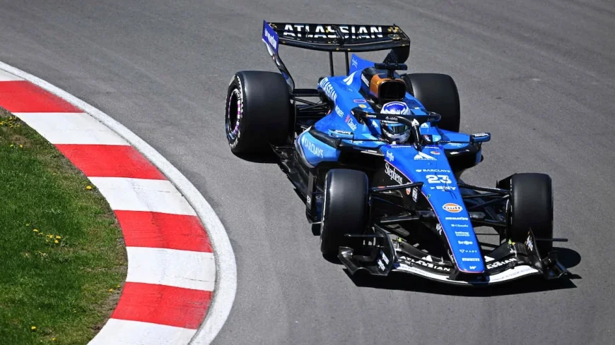 Albon Crashes After Hitting Marmot in Montreal F1 Practice