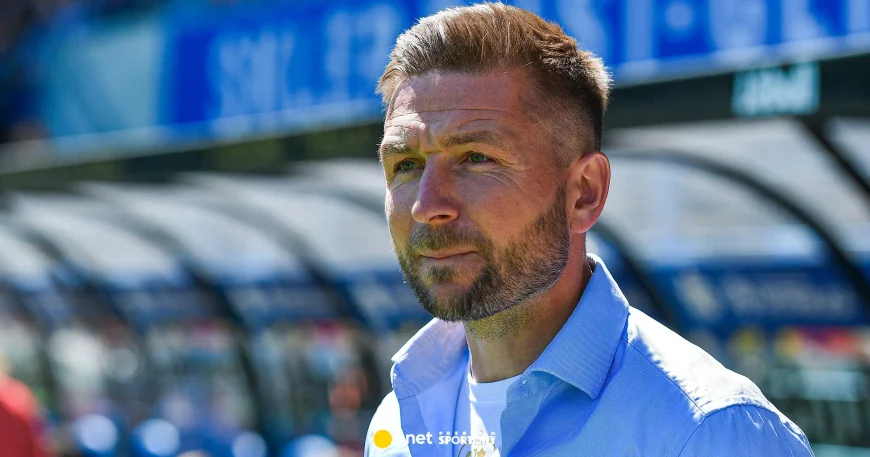 Myśliwiec sees tension before Saturday's Widzew łódź – Piast Gliwice