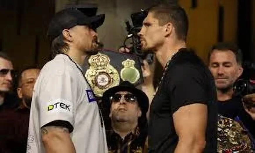 Usyk Fight: Usyk and Verhoeven Set for Giza Bout Tonight